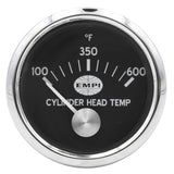 EMPI GTV Rally Gauge, Cylinder Head Temperature (100-600 Degrees) 2-1/16” Diameter