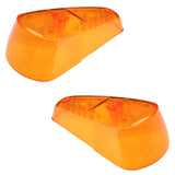 Vw Bug Left & Right Amber Front Turn Signal Lens 1970-79, Pair