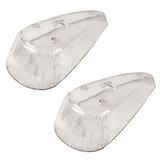Vw Bug Left & Right Clear Front Turn Signal Lens 1964-1966, Pair