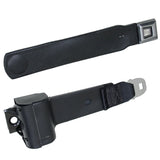 Empi 3847 Retractable 2 Point Seat Belt / Lap Belt, Push Button Buckle, Pair