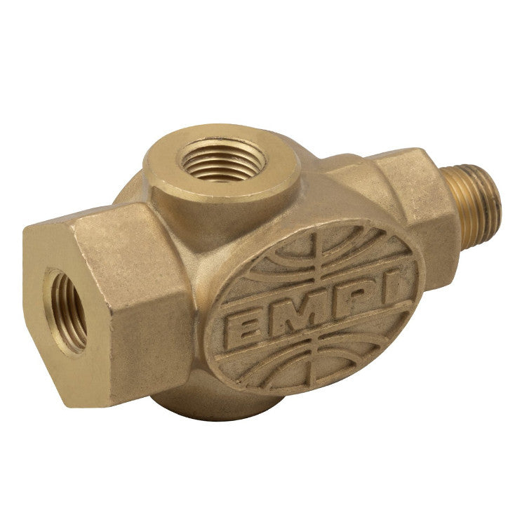 Empi Oil Pressure “T” Fitting. Fits All VW Type 1&2 Upright Air-Cooled Engines