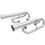 Empi 56-3759 Stainless Buggy Dual Racing Exhaust System Vw Baja Bug/Manx/Trike