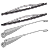 Vw Bug Wiper Arms & Wiper Blades, Left & Right Side Type 1 Vw Bug 70-72
