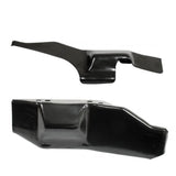 Black Air Deflector Plates Left & Right, Pair Air-cooled Vw Bug