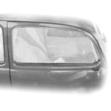 Empi 9783 Vw Bug 1 Piece Clear Window Kit With Snap-In Scrapers 1965-77, Pair