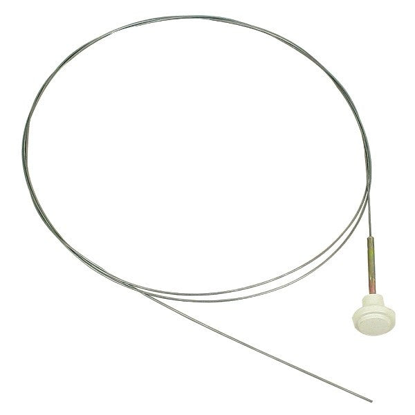 Vw Bug Front Hood Release Cable With White Knob, 1949-1968