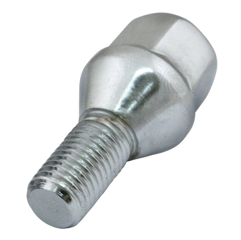 14mm Chrome Lug Bolts With 60 Degree Taper For Empi Wheels, 10 Pack