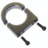 Polished Aluminum Clamp Bracket With 1/4"-20 Threads For 1-1/2" Tube