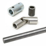 Jamar Performance Shift Rod Linkage Kit. 1/2" Steel Rod 60" Long