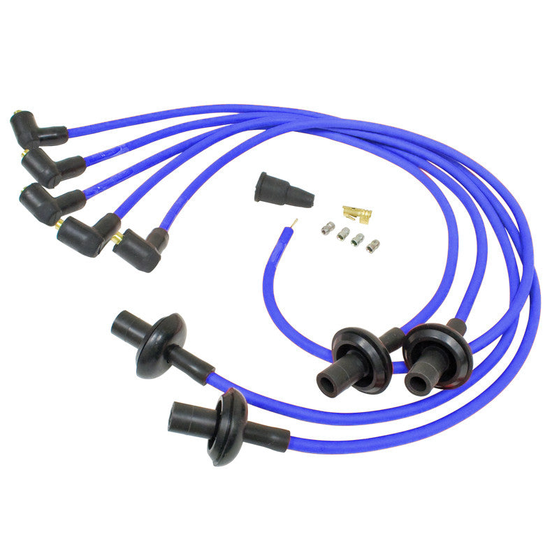 Blue Silicone 8mm Spark Plug Wire Set For Air-cooled Vw Engines