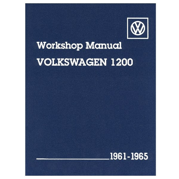 Bentley Shop Manual For Type 1 Bug & Ghia 1961-1965 Air-cooled Volkswagens