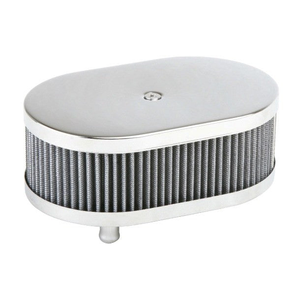 Chrome Oval Air Cleaner For Classic Vw Air-cooled Volkswagens