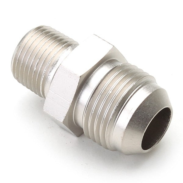 An Hose Adapter Fitting - Male 3/8" NPT To Male #10 / Straight-Steel