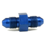 An Union Hose Adapter Fitting - Male #3 To Male #3 - Blue