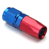 An Hose End Fitting - Female #4 / Straight-Blue/Red