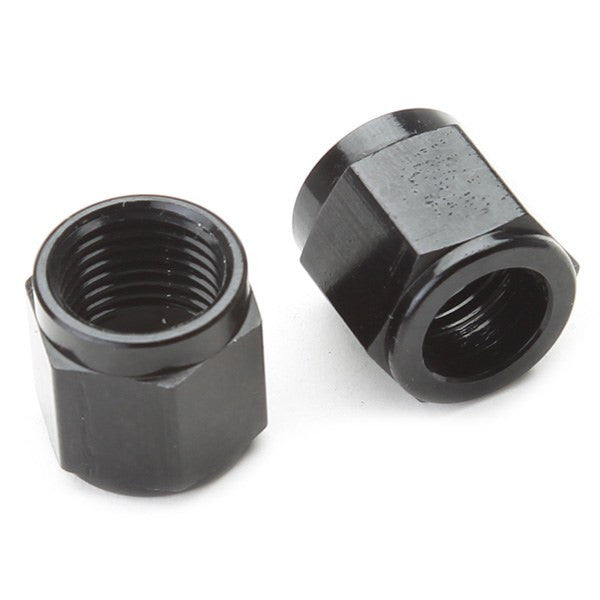 Tube Nut For 3/8" Stainless Steel Hard-Line - Black