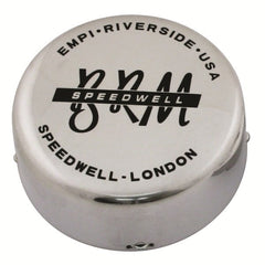 BRM 1-1/4" Tall Polished Wheel Cap Fits BRM Empi And Speedwell Wheels