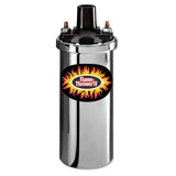 Pertronix 40001 Flame Thrower 12V Chrome Coil 1.5 Ohm / 40000 Volts Oil Filled