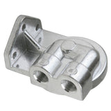 Vw Bug Full Flow Oil Filter System, Black AN Fittings - SS Hose - Flat Cam - Moore Parts