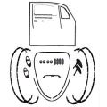 VW Bug Body Rubber Kits
