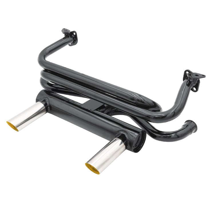 Empi 3417 Vw Bug 2 Tip GT Exhaust System For Air-cooled Vw Beetle & Ghia