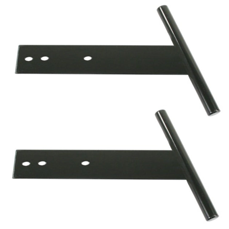 Empi 3874 Vw Bug Cal look T-Bars, Black Steel 1955-67 Front Or Rear, Pair