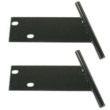 Empi 3875 Vw Bug Cal look T-Bars, Black Steel 1968-73 Front Or Rear, Pair