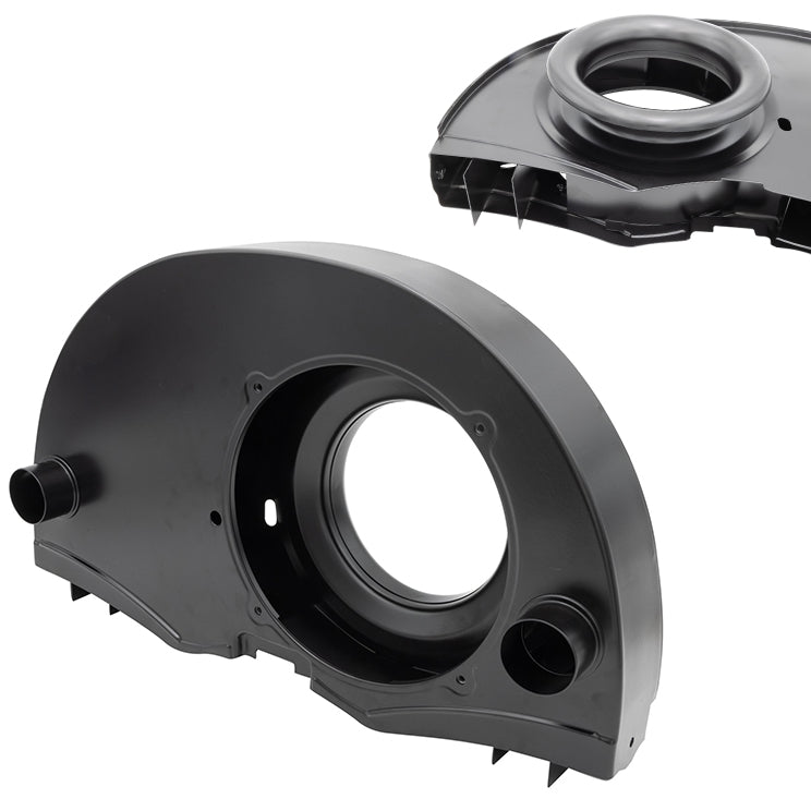 Empi 8684 Vw Bug Super Fan Shroud Early 36 HP Style, With Heater, Black