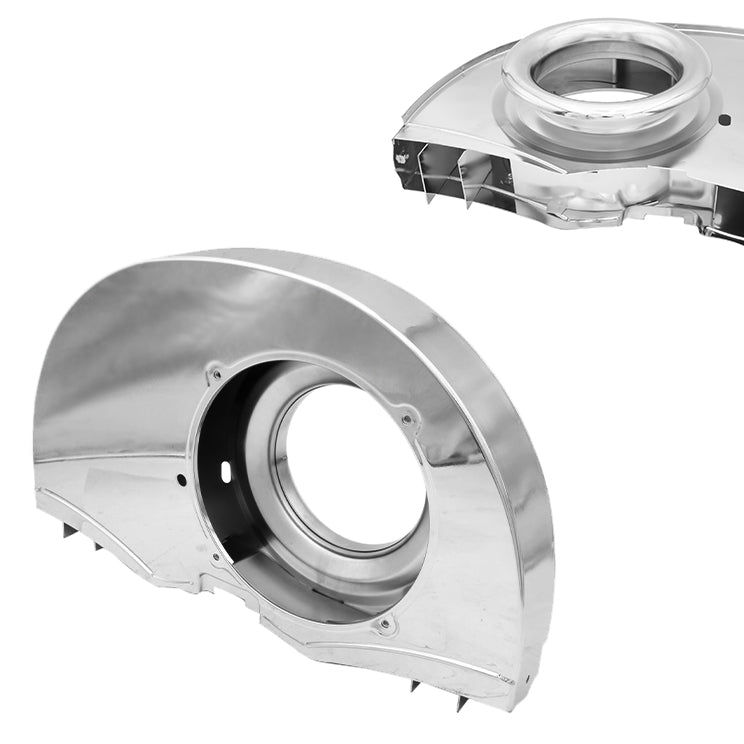Empi 8831 Vw Bug Super Fan Shroud Early 36 HP Style, Chrome