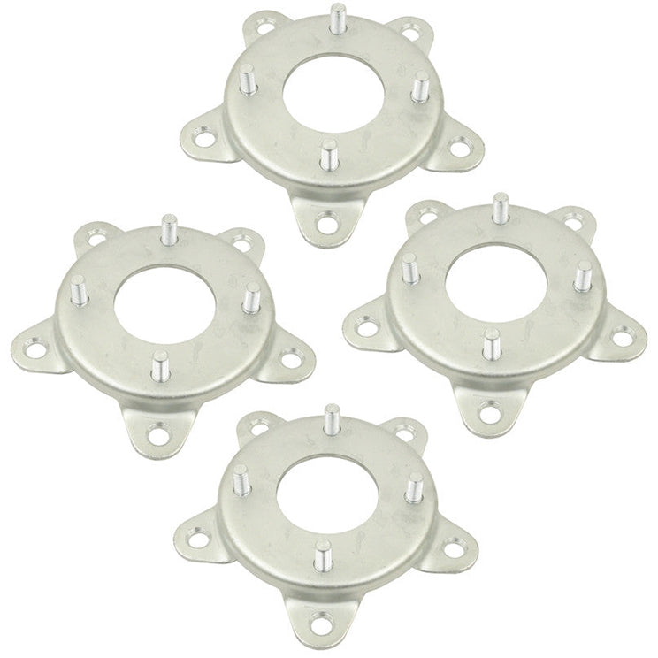 Empi 9503 Wheel Adapter 5 Lug VW Bug Drum To 4 Lug VW Bug Wheel, Set Of 4