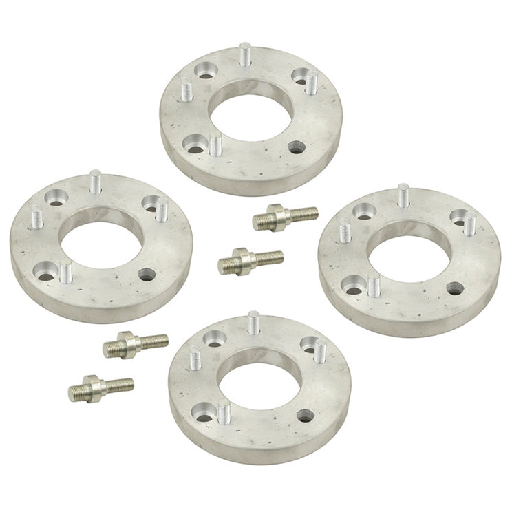 Empi 9504 Wheel Adapter 4 Lug VW Bug Drum To Chevy 5 Lug Wheel, Set Of 4