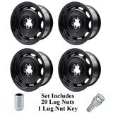 Vw Bus Mobelwagen 512B Interceptor Wheels, 5X112mm 16"X7.5" Wide