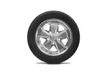 VW Bug Wheel & Tire Package, Yokohama Tires & EMPI 5 Lug  Alloy Polished Wheels Set Of 4