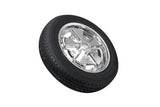 VW Bug Wheel & Tire Package, Yokohama Tires & EMPI 5 Lug W/ Alloy Chrome Wheels Set Of 4