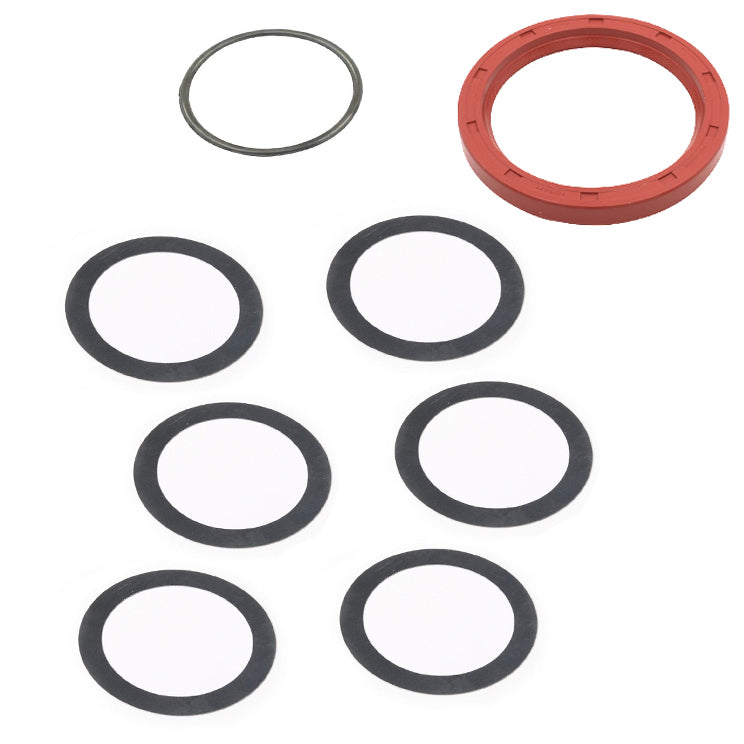 Flywheel End Play Shim Kit With Main Seal, O-Ring. Includes A Variety Of Shims