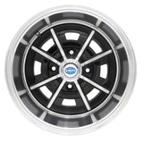 15" X 8" Vw Bug 4 Lug Black Empi Sprint Star Wheel Includes Cap - Valve Stem - Moore Parts