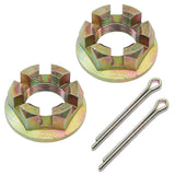 Empi 16-2421 Zinc 36mm Rear Axle Nuts W/Pins For Vw Dune Buggy Baja Bug, Pair