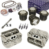 1679cc Air - cooled Vw Bug Engine Rebuild Kit, Top End Heads / Pistons - Moore Parts