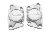 FOOSE Vw Bug Billet Spring Plate Caps, Satin Silver W/ Clear Finish, Pair