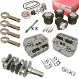 1835cc Air - cooled Vw Bug Engine Rebuild Kit, 69mm Crank GTV - 2 Heads / Mahle Pistons - Moore Parts