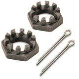 Vw Bus Rear Axle Nut W/Pins 46mm. Type 2 Transporter 1964-79 & Vanagon, Pair