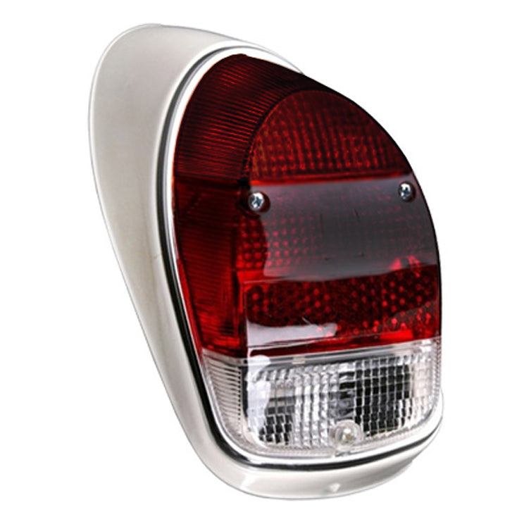 Vw Bug Right Tail Light Assembly 1968-70 All Red Lens, Each