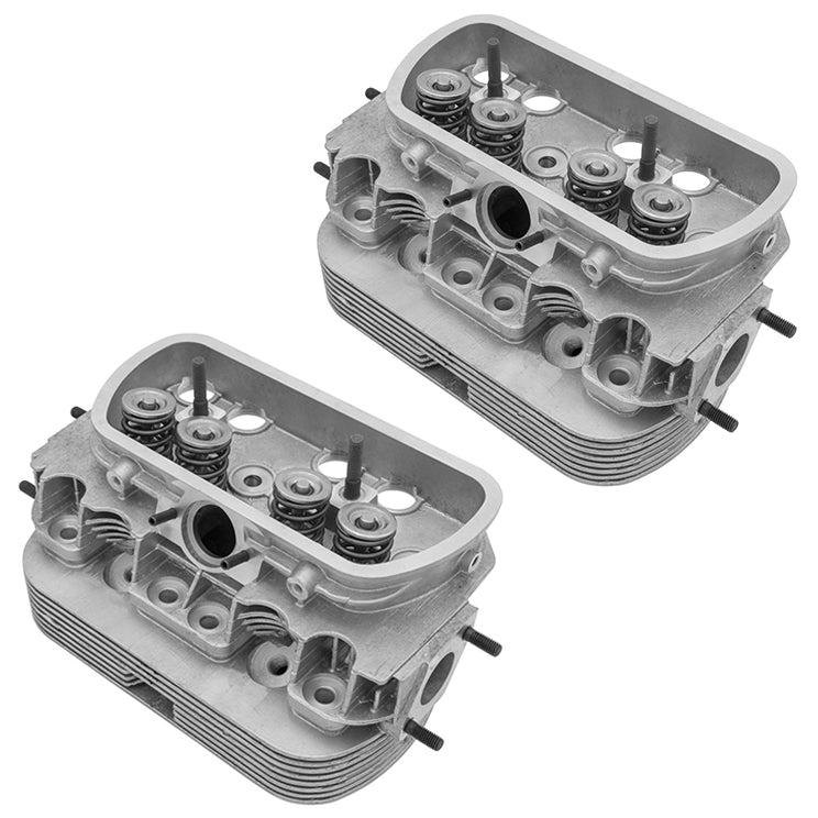 EMPI Stock Vw Bug Single Port Cylinder Head 35.5 X 32 Valves 85.5 Bore, Pair