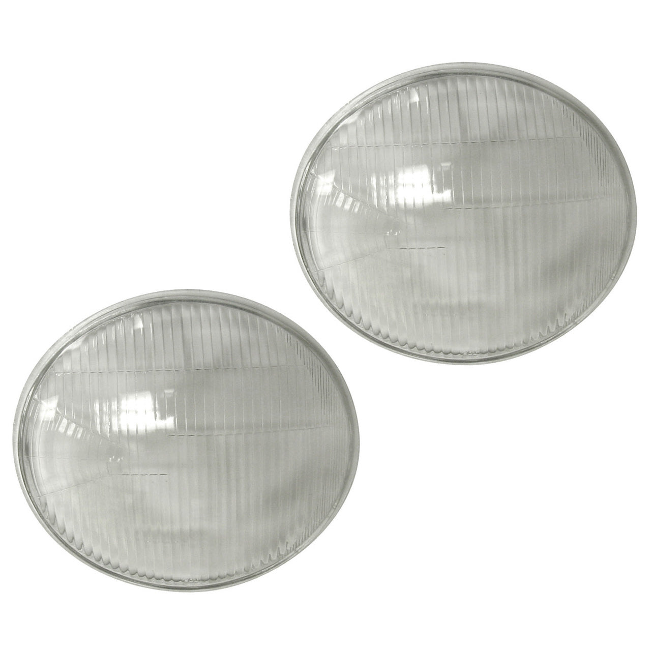 Empi 98-9504 Early Vw Bus Headlight Glass Lens 1950-67, Pair