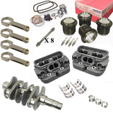 2276cc Air-cooled Vw Bug Engine Rebuild Kit, 82mm Crank GTV-2 Stage 3 Heads & Mahle Pistons