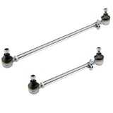 Vw Bug Chrome Tie Rod Assemblies 1968-77 W/O Steering Damper Hole