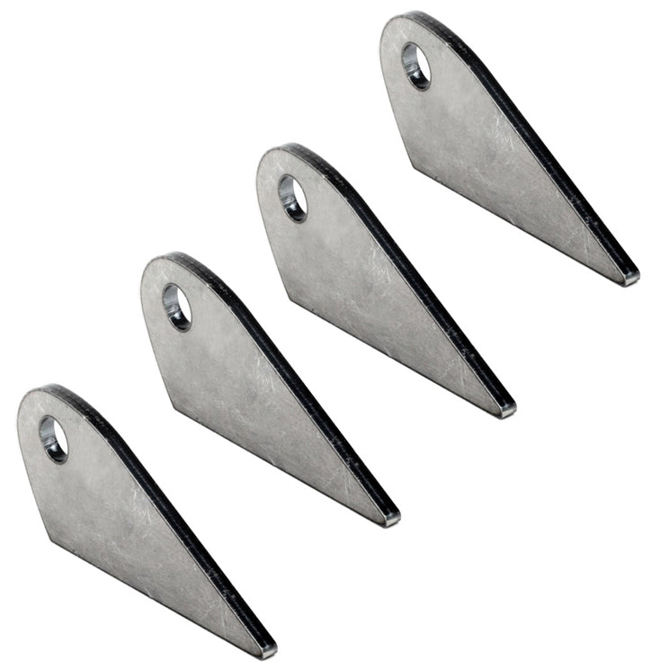 Single Shock Weld On Steel Mounting Tab, Set Of 4