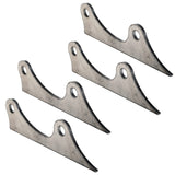 Double Shock Weld On Steel Mounting Tab, Set Of 4