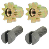 Vw Bug Brake Adjusting Screw With Star. Beetle, Ghia 1958-64, Bus 1950-55, Pair