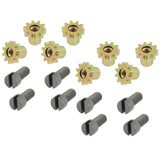 Vw Bug Brake Adjusting Screw With Star. Beetle, Ghia 1958-64, Bus 1950-55, Set8